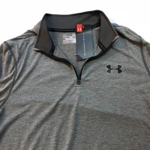 Under Armour 1/4 Zip Up Jacket, Loose Fit, Small